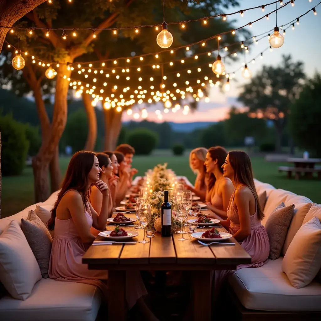 Гурманское блюдо, поданное с бокалом красного вина в ресторане.